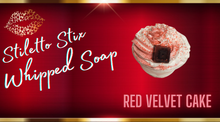 Load image into Gallery viewer, RED VELVET CAKE WHIPPED SOAP
